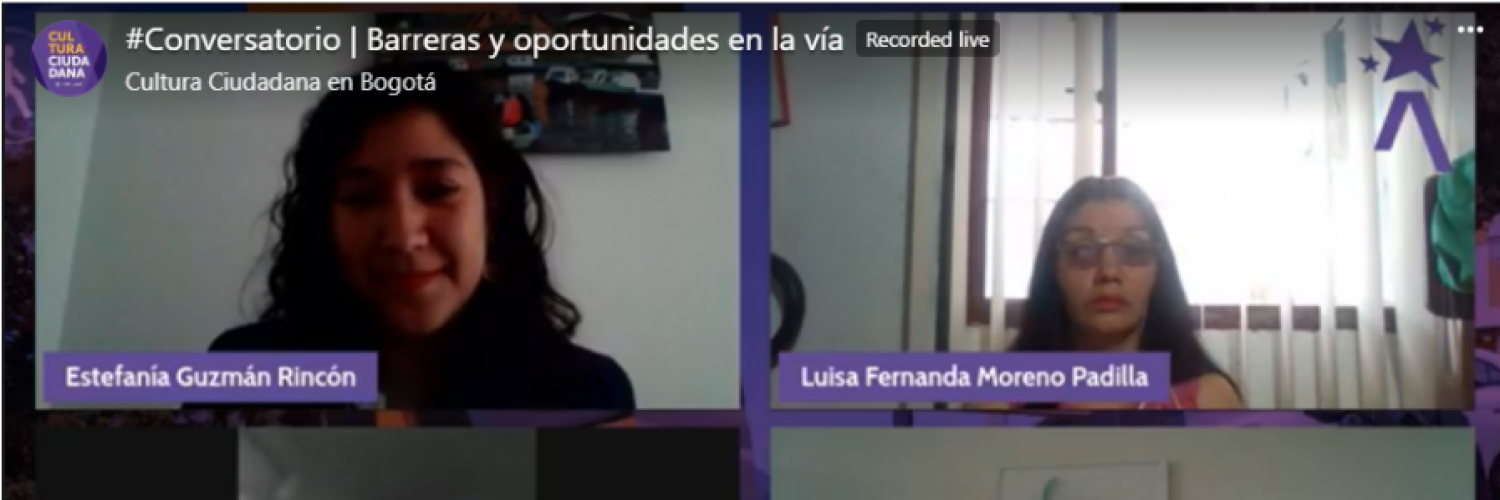 Conversatorio Barreras y Oportunidades en la vía