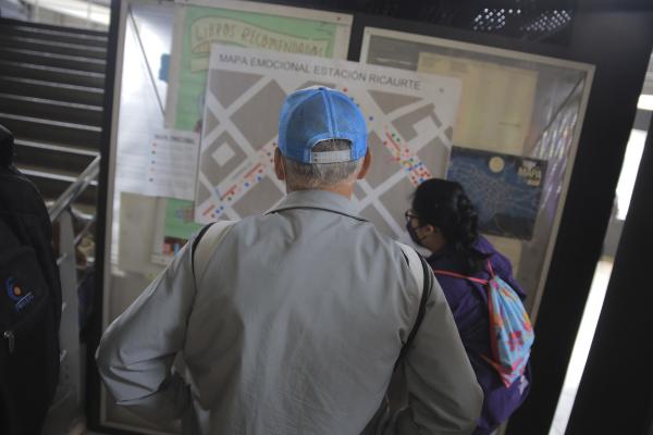 Tejiendo historias en estación Ricaurte. Cultura Ciudadana
