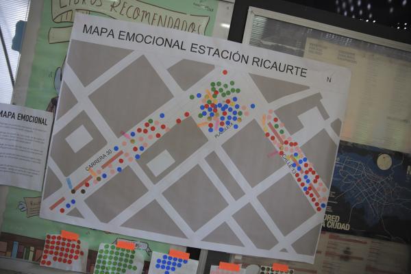 Tejiendo historias en estación Ricaurte. Cultura Ciudadana