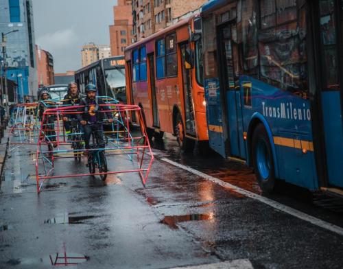 Acción pedagógica de cultura ciudadana para promover el uso de la bicicleta en Bogotá