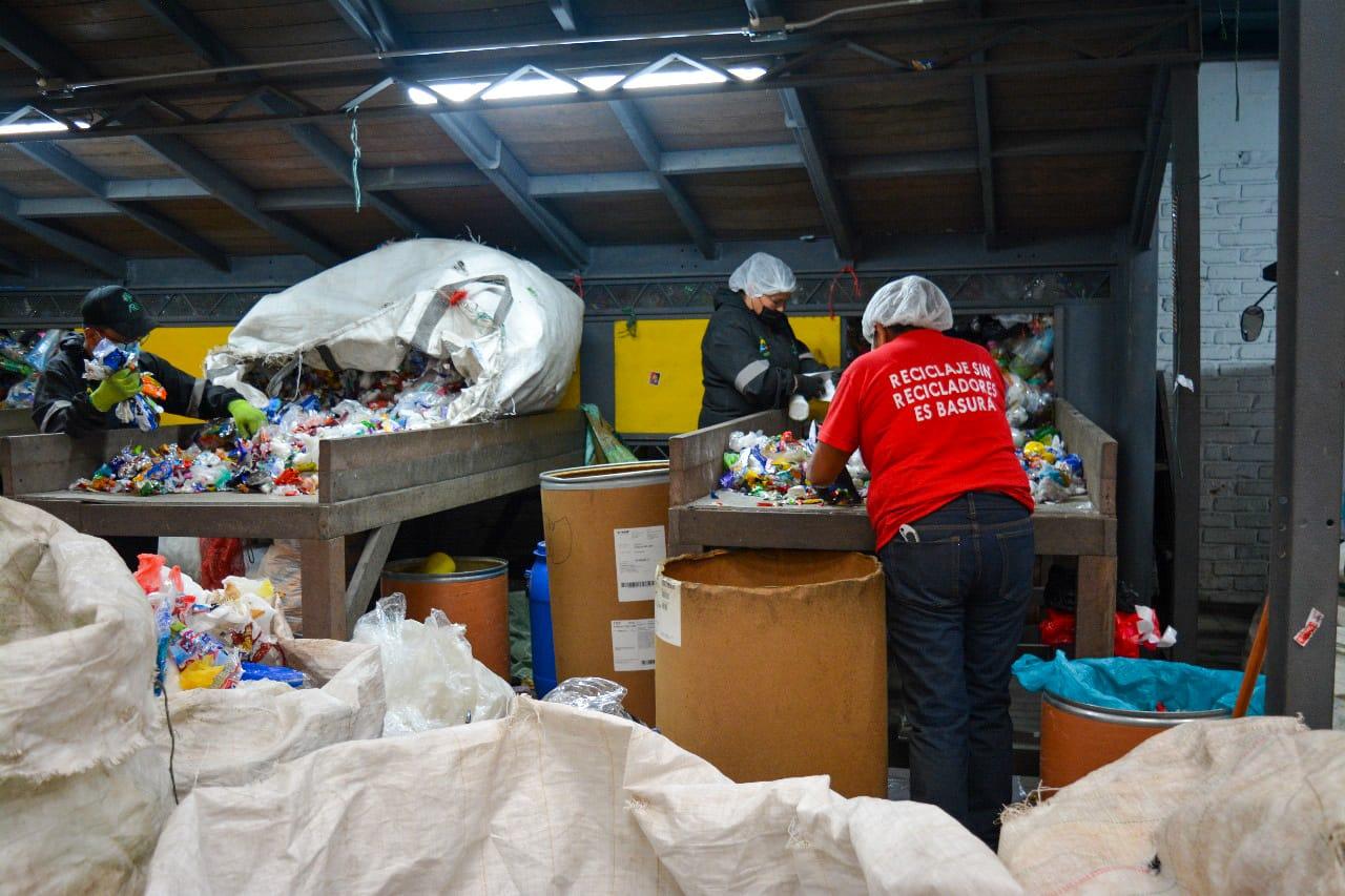 Planta de acopio de reciclaje